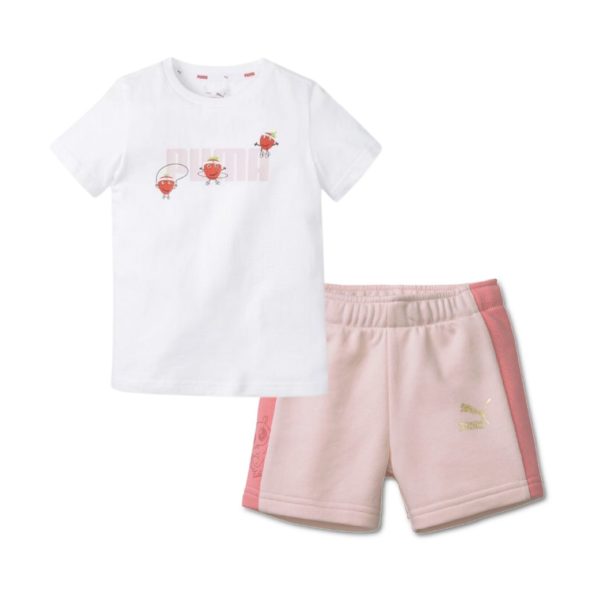 ensemble T-shirt & short  Puma pink