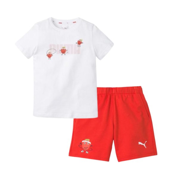 ensemble T-shirt & short  Puma red