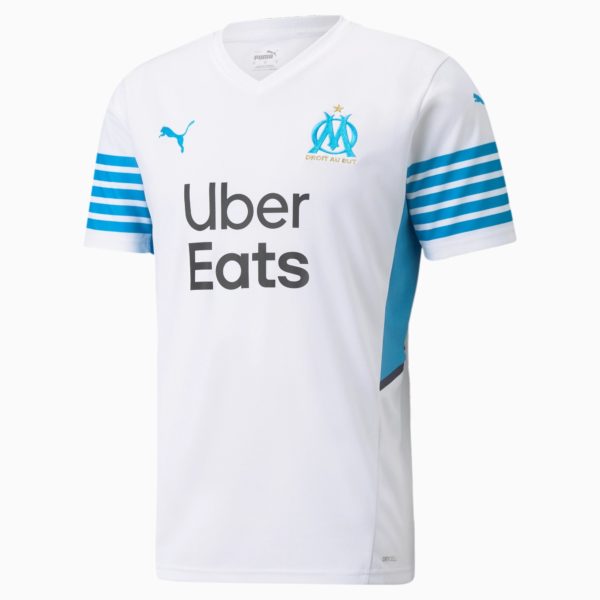 Maillot Homme OM Domicile Replica avec Sponsors