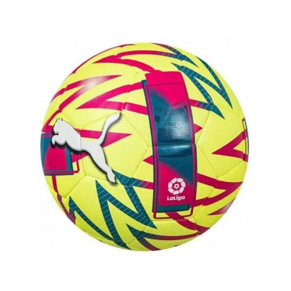 Puma Orbita Ballon La Liga 1 2022 2023 Hybride 083875-01 Taille 5 Jaune